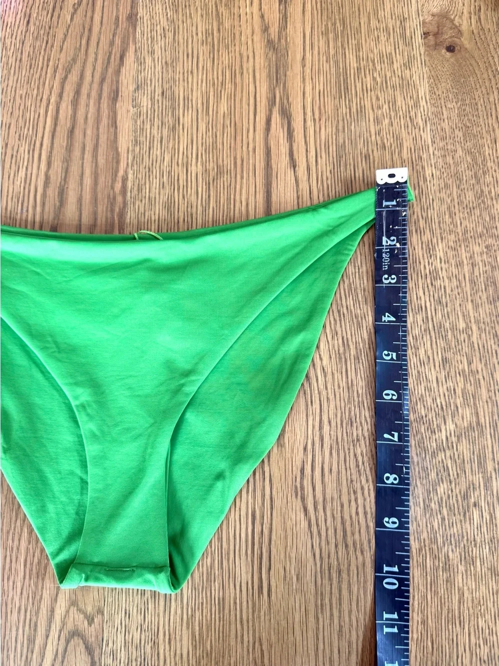 L*Space Camacho Bikini Bottom Full Cut Green Size M NWT